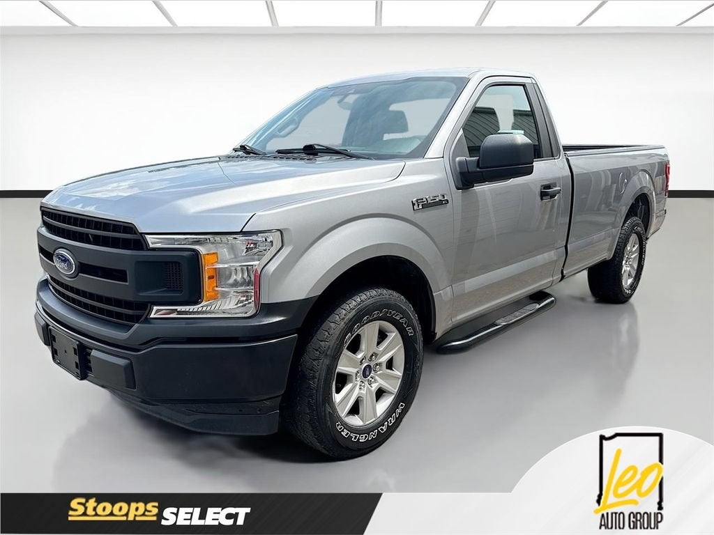 2020 Ford F-150 XL in Silver — front three-quarter view