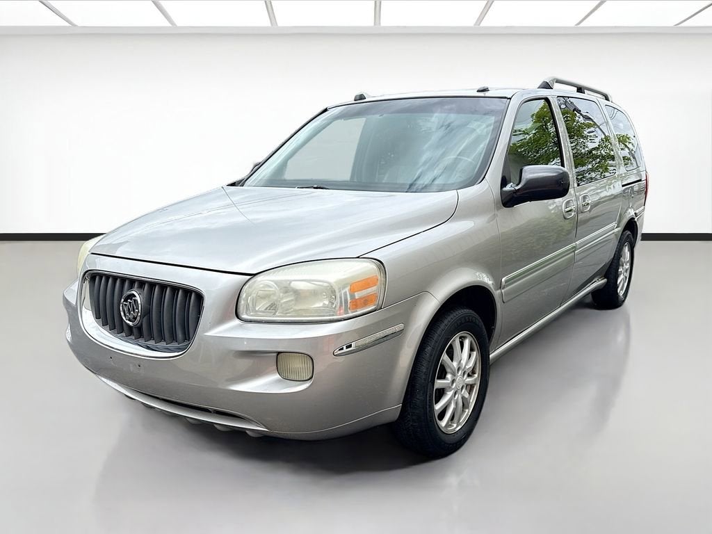2005 Buick Terraza CXL in Platinum Metallic — front three-quarter view