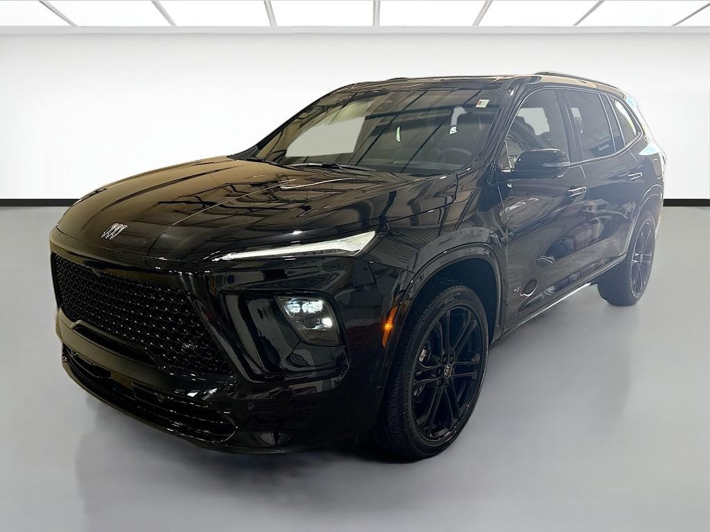 2026 Buick Enclave Sport Touring in Ebony Twilight Metallic — front three-quarter view