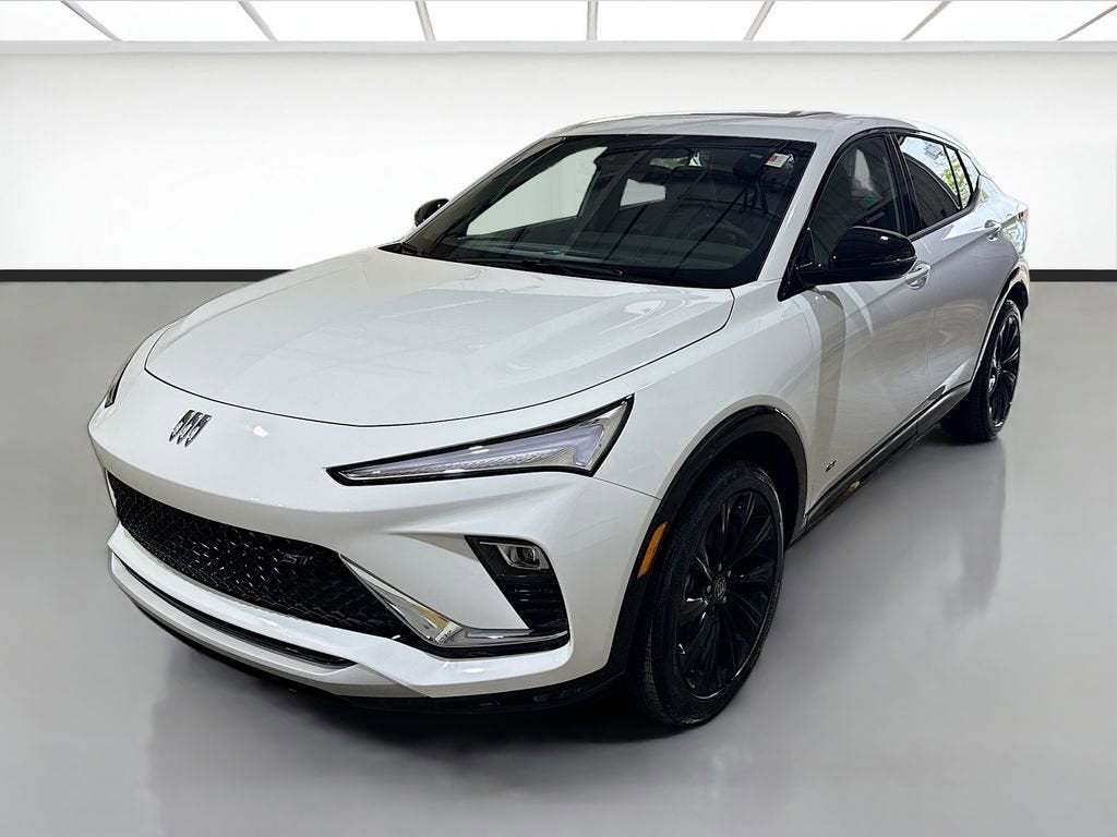 2026 Buick Envista Sport Touring in Summit White — front three-quarter view