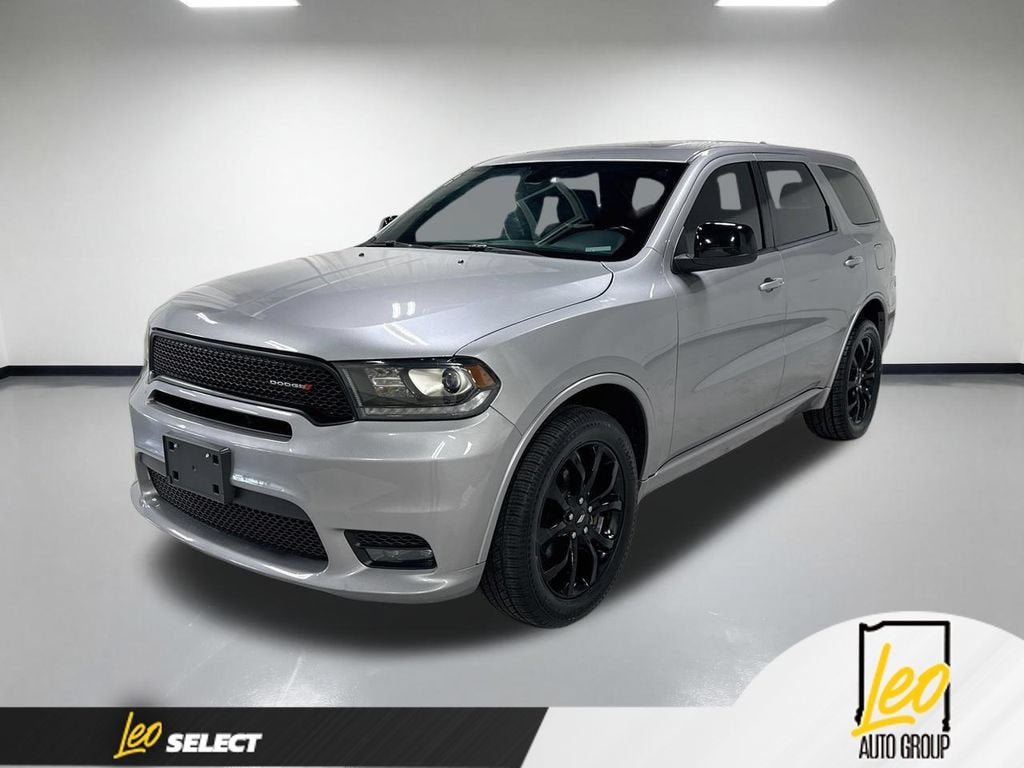 2020 Dodge Durango GT AWD in Silver — front three-quarter view