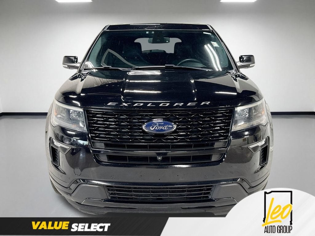 2018 Ford Explorer — side profile view
