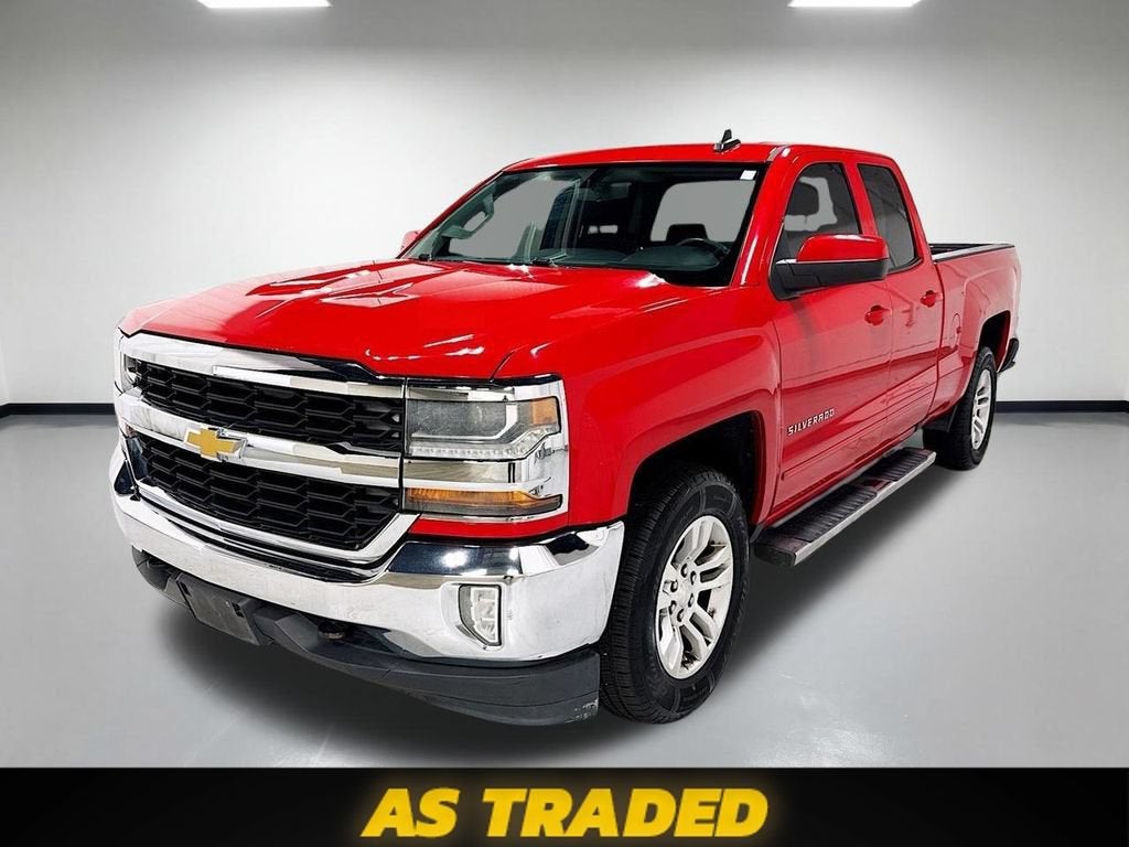 2016 Chevrolet Silverado 1500 LT in Red Hot — front three-quarter view
