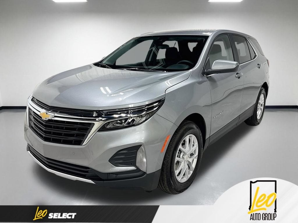 2024 Chevrolet Equinox LT in Sterling Gray Metallic — front three-quarter view