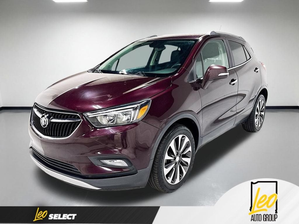 2018 Buick Encore Preferred II in Includes (Cm5) Black Carbon Metallic Lower Exterior Accent Color, Paint Code W700s. — front...